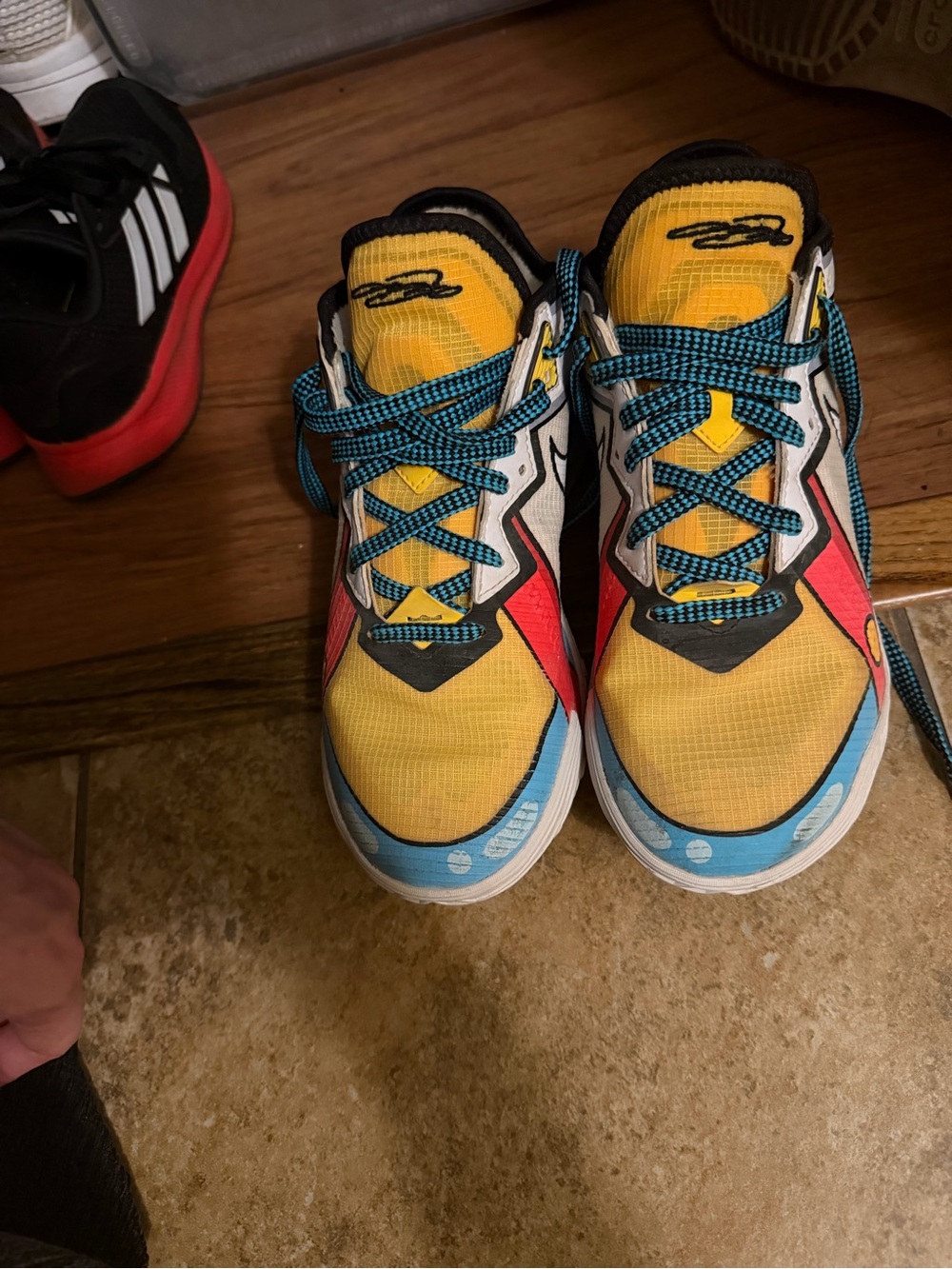 Little Stewie Nike shoes